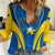 Ukraine Women Casual Shirt Happy Ukrainian 32nd Independence Anniversary - Wonder Print Shop