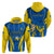 Custom Ukraine Hoodie Happy Ukrainian 32nd Independence Anniversary - Wonder Print Shop