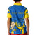 Custom Ukraine Kid Polo Shirt Happy Ukrainian 32nd Independence Anniversary - Wonder Print Shop