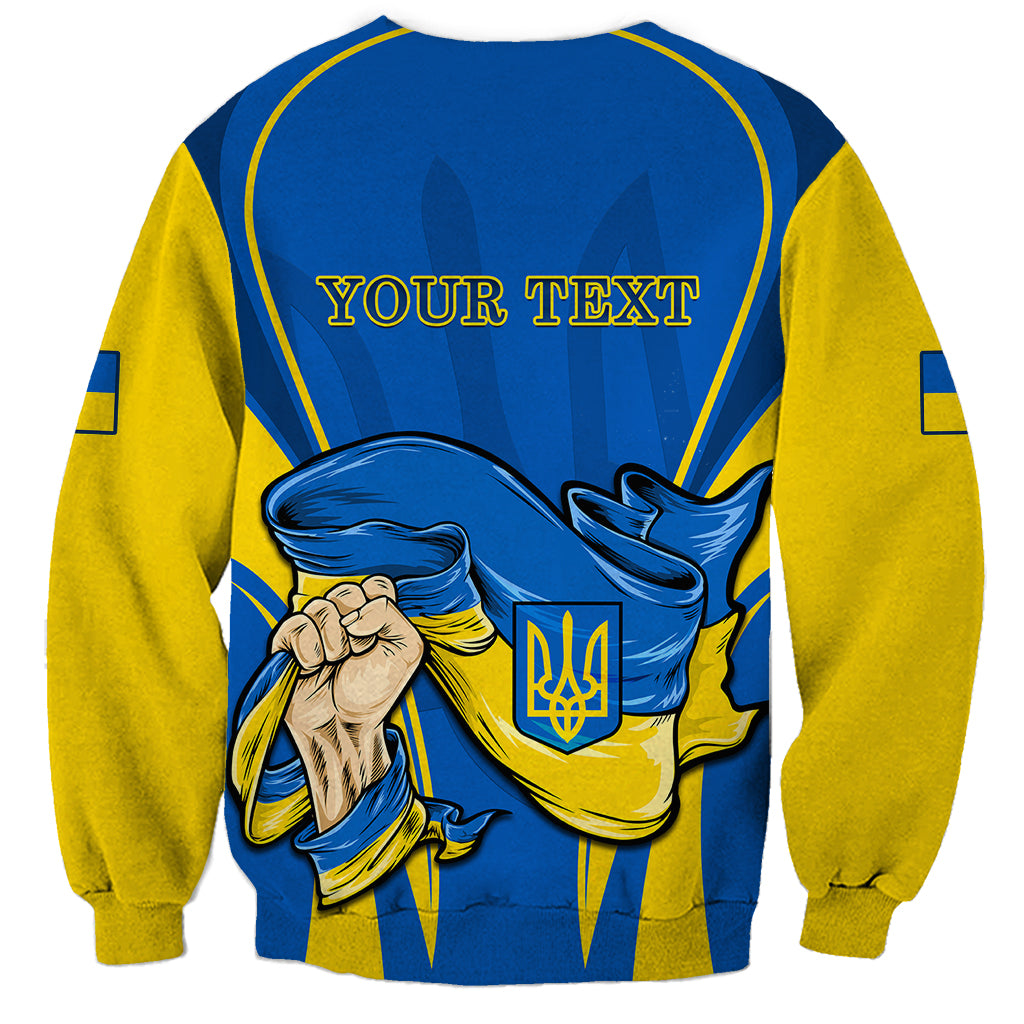 Custom Ukraine Sweatshirt Happy Ukrainian 32nd Independence Anniversary - Wonder Print Shop
