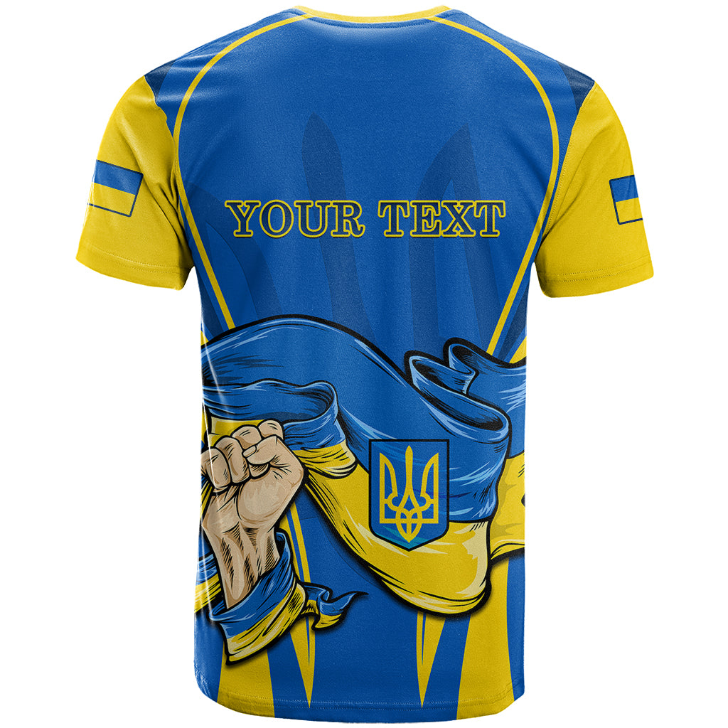 Custom Ukraine T Shirt Happy Ukrainian 32nd Independence Anniversary - Wonder Print Shop