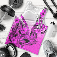 hawaii-men-tank-top-polynesian-shark-tattoo-with-plumeria-pink-gradient