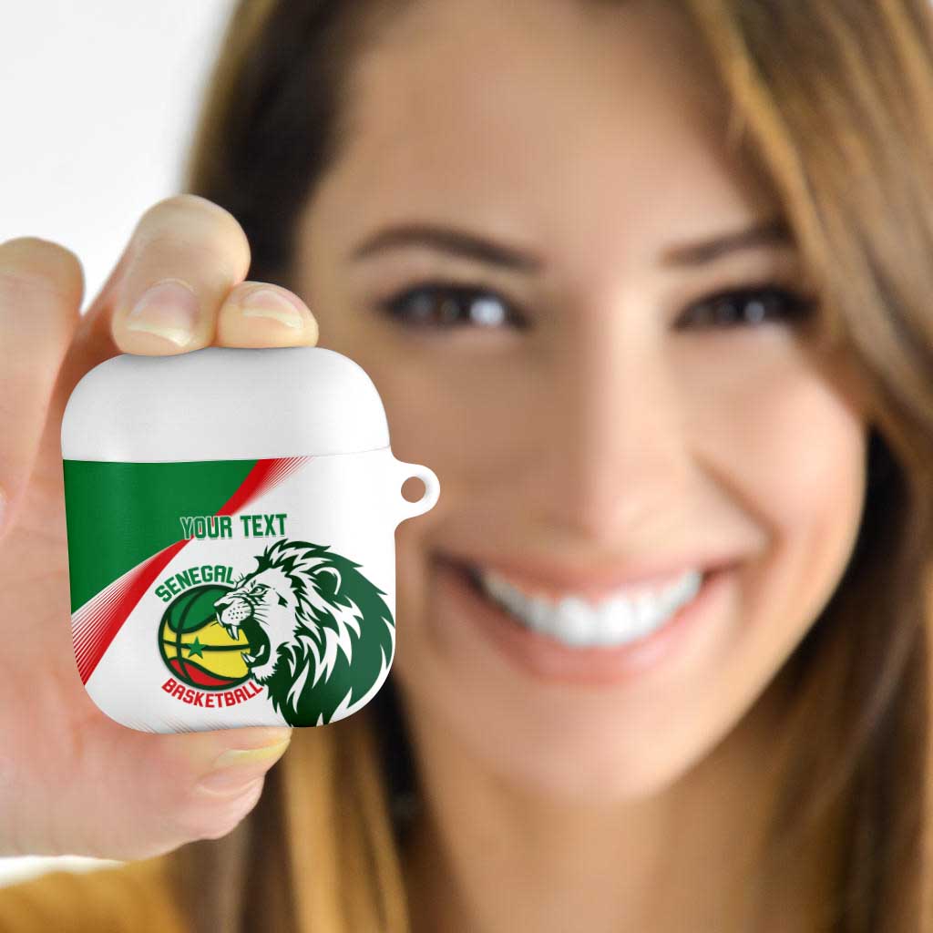 Senegal Basketball Custom AirPods Case Come On Lions - Wonder Print Shop