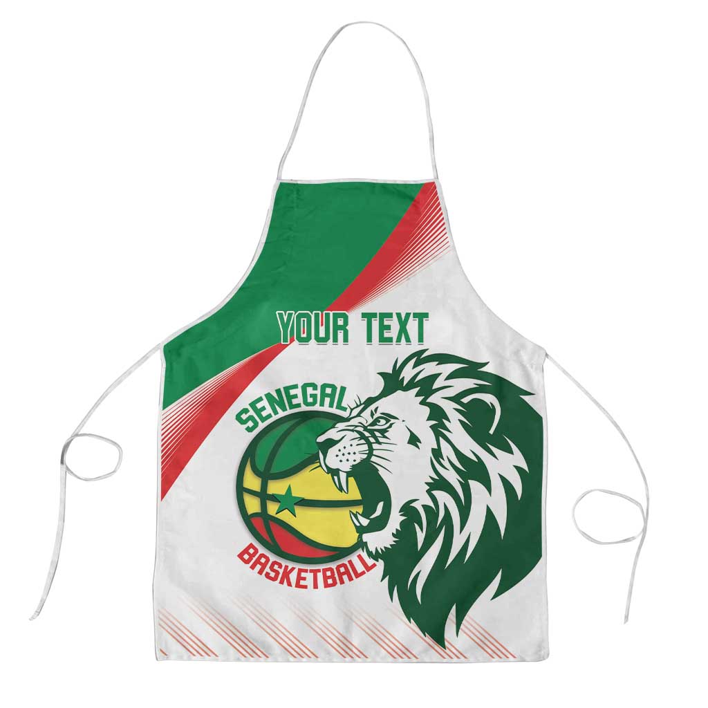 Senegal Basketball Custom Apron Come On Lions - Wonder Print Shop