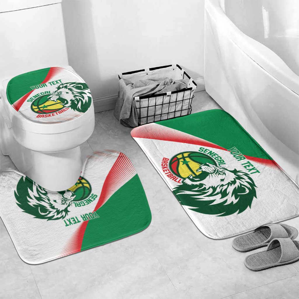 Senegal Basketball Custom Bathroom Set Come On Lions - Wonder Print Shop