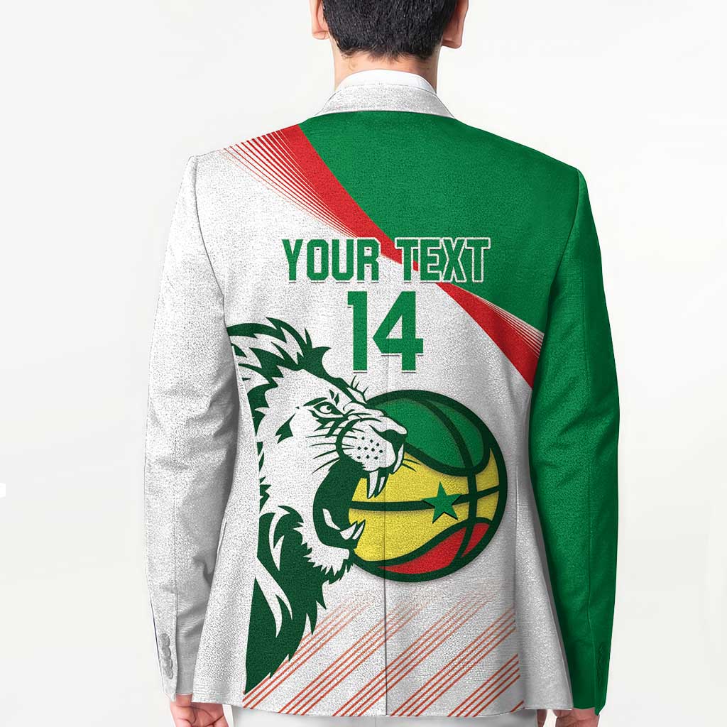 Senegal Basketball Custom Blazer Come On Lions - Wonder Print Shop