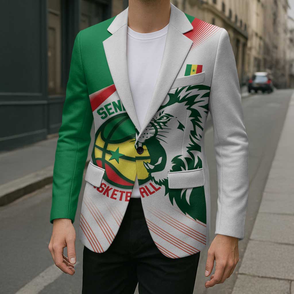 Senegal Basketball Custom Blazer Come On Lions - Wonder Print Shop