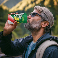 Senegal Basketball Custom 4 in 1 Can Cooler Tumbler Come On Lions - Wonder Print Shop