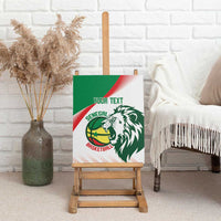 Senegal Basketball Custom Canvas Wall Art Come On Lions - Wonder Print Shop