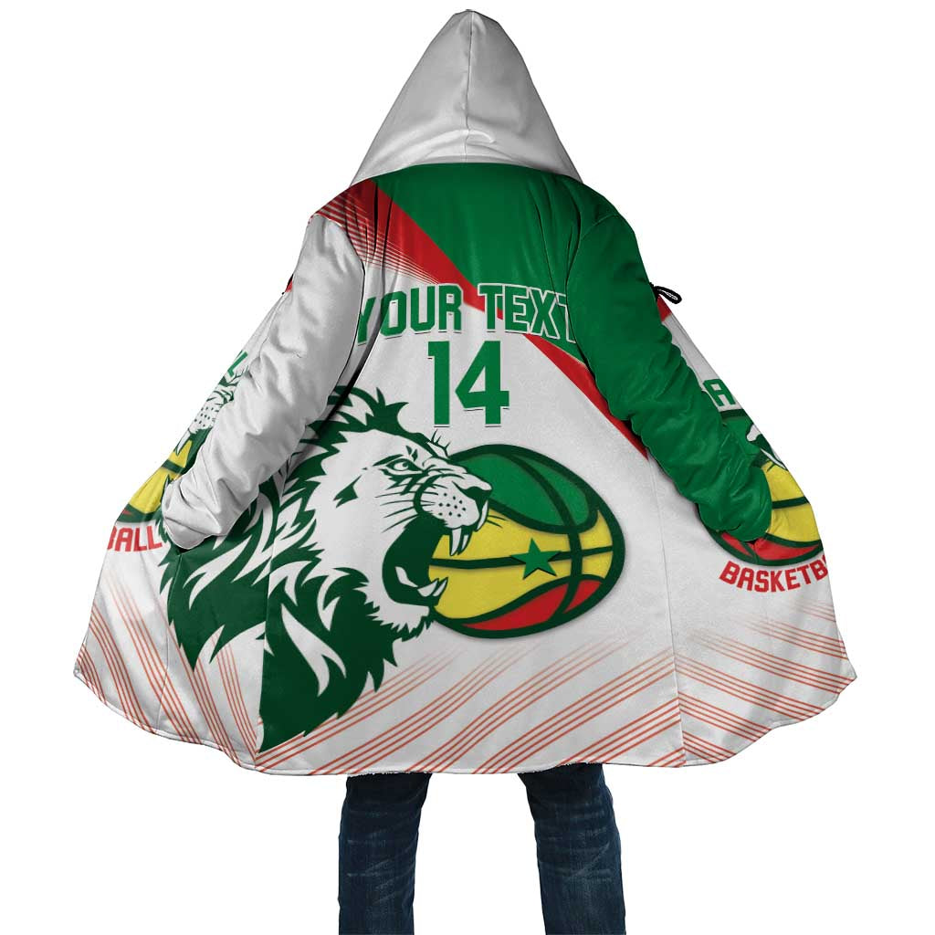 Senegal Basketball Custom Cloak Come On Lions - Wonder Print Shop