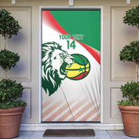 Senegal Basketball Custom Door Cover Come On Lions - Wonder Print Shop