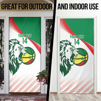 Senegal Basketball Custom Door Cover Come On Lions - Wonder Print Shop