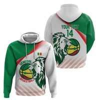 Senegal Basketball Custom Hoodie Come On Lions - Wonder Print Shop