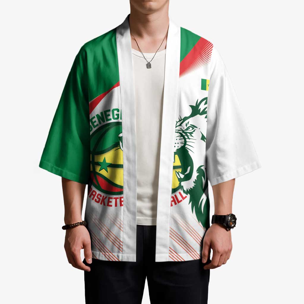 Senegal Basketball Custom Kimono Come On Lions - Wonder Print Shop