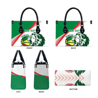 Senegal Basketball Custom Leather Bag Come On Lions - Wonder Print Shop