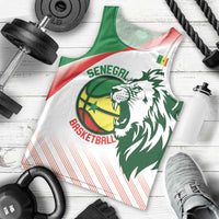 Senegal Basketball Custom Men Tank Top Come On Lions - Wonder Print Shop