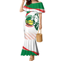 Senegal Basketball Custom Mermaid Dress Come On Lions - Wonder Print Shop