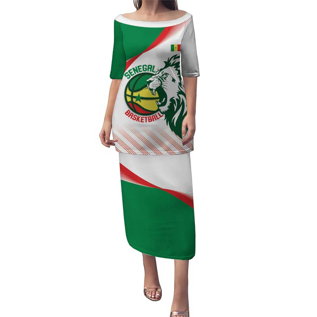 Senegal Basketball Custom Puletasi Come On Lions - Wonder Print Shop