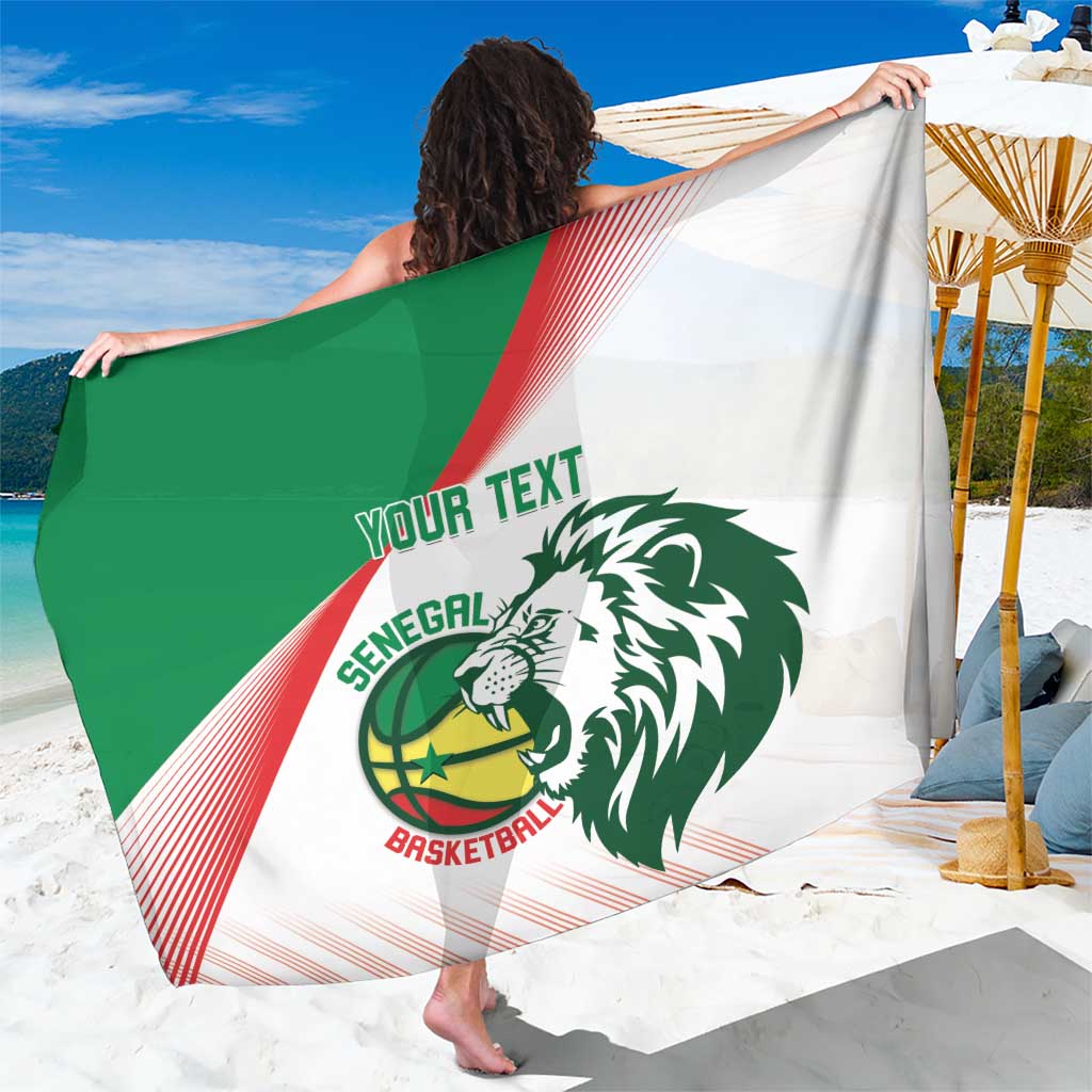 Senegal Basketball Custom Sarong Come On Lions - Wonder Print Shop