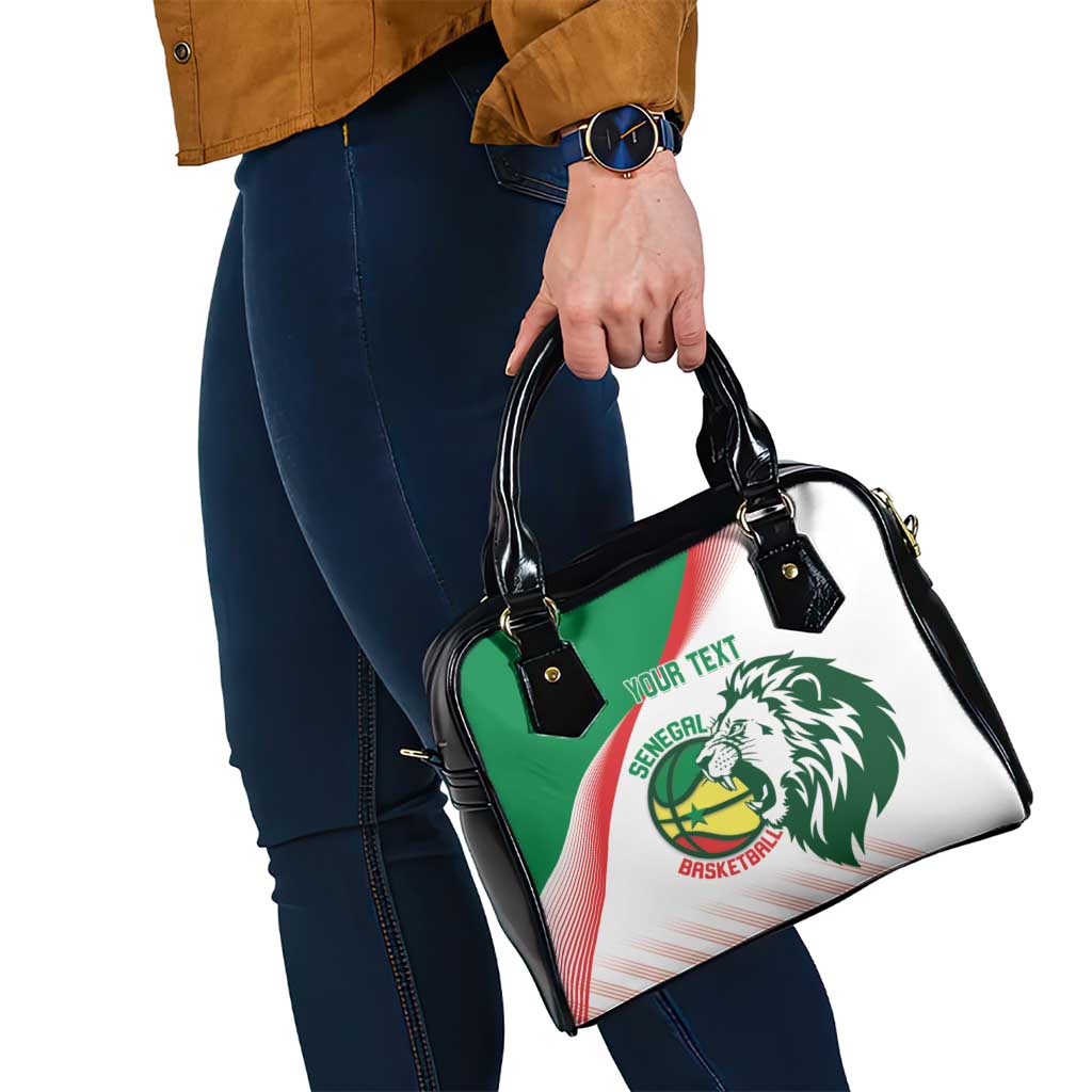 Senegal Basketball Custom Shoulder Handbag Come On Lions - Wonder Print Shop