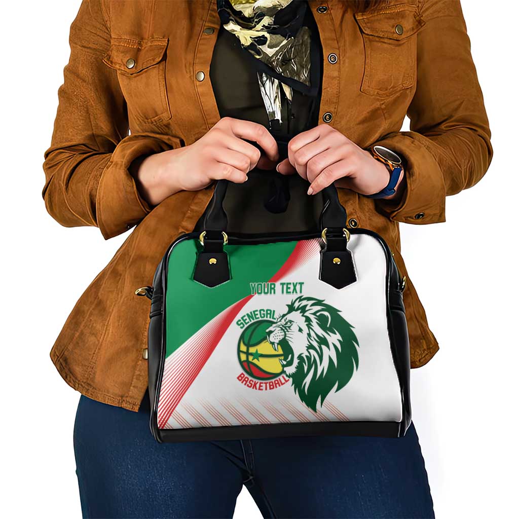 Senegal Basketball Custom Shoulder Handbag Come On Lions - Wonder Print Shop