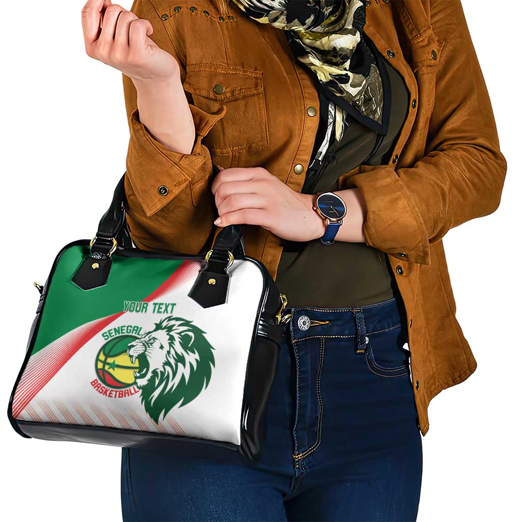 Senegal Basketball Custom Shoulder Handbag Come On Lions - Wonder Print Shop