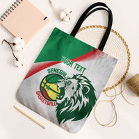 Senegal Basketball Custom Tote Bag Come On Lions - Wonder Print Shop