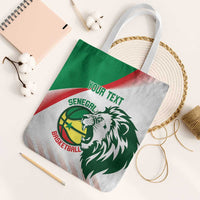 Senegal Basketball Custom Tote Bag Come On Lions - Wonder Print Shop