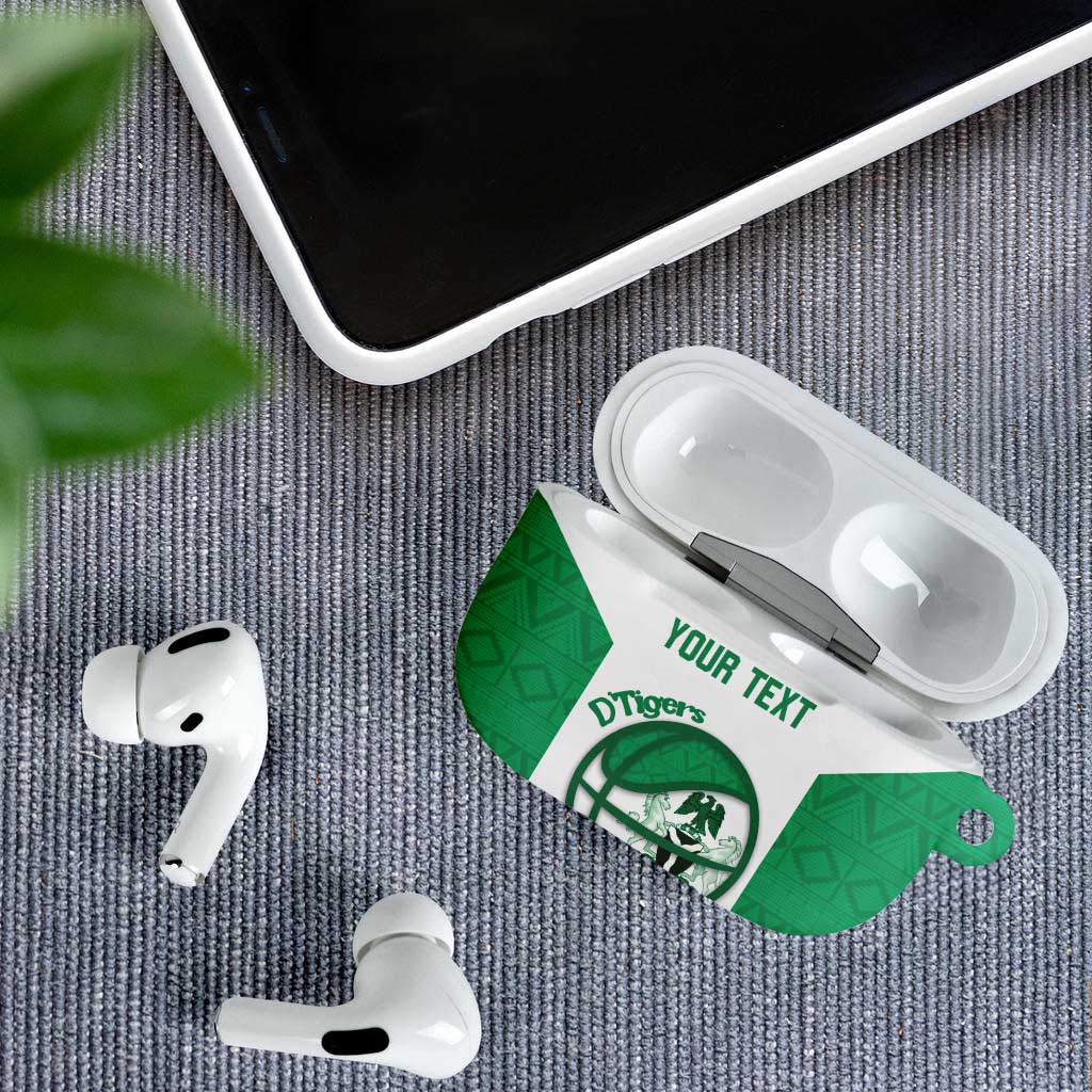 Nigeria Basketball Custom AirPods Case Come On Tigers - Wonder Print Shop