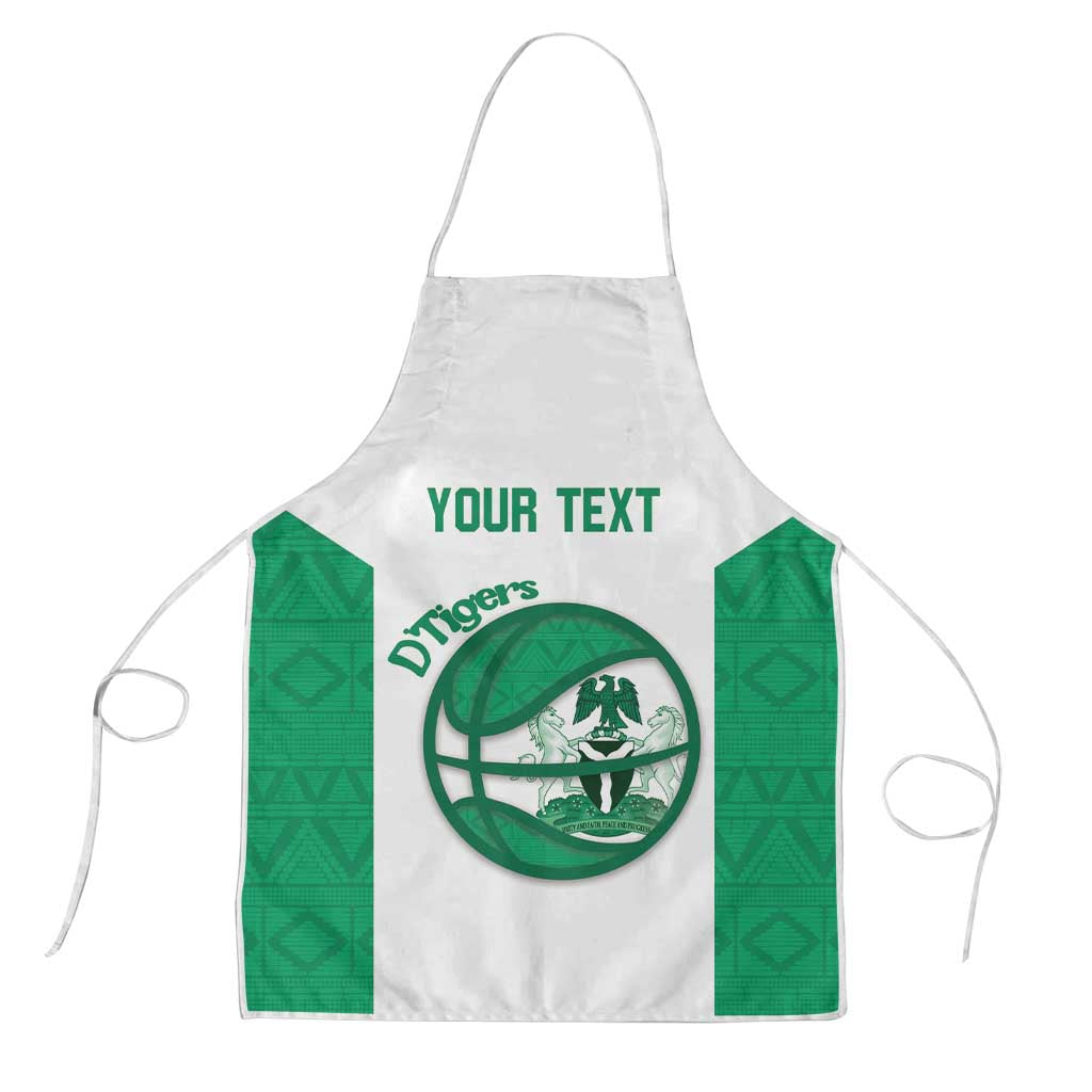 Nigeria Basketball Custom Apron Come On Tigers - Wonder Print Shop
