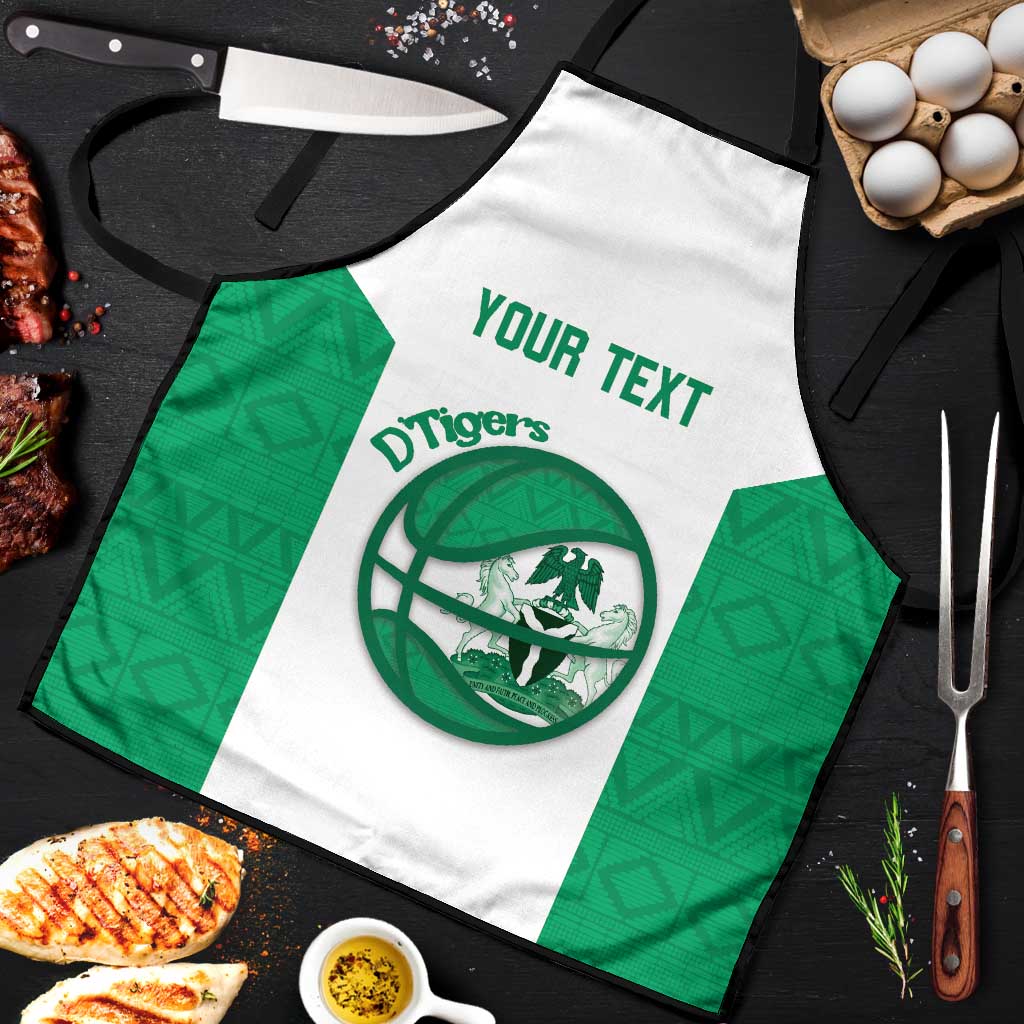 Nigeria Basketball Custom Apron Come On Tigers - Wonder Print Shop