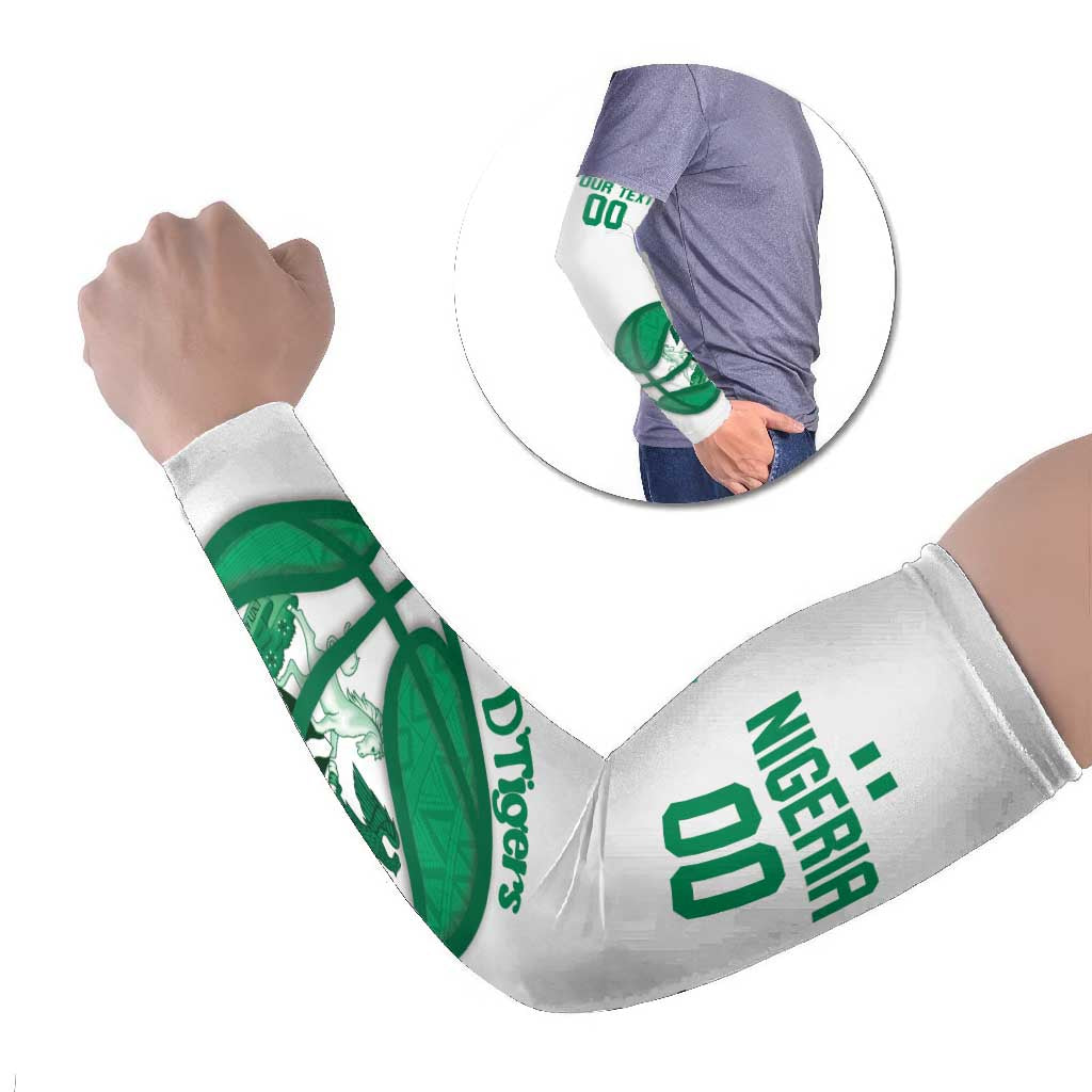 Nigeria Basketball Custom Arm Sleeves Come On Tigers - Wonder Print Shop