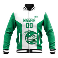 Nigeria Basketball Custom Baseball Jacket Come On Tigers - Wonder Print Shop