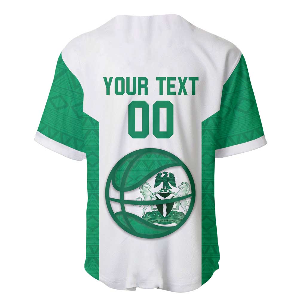 Nigeria Basketball Custom Baseball Jersey Come On Tigers - Wonder Print Shop