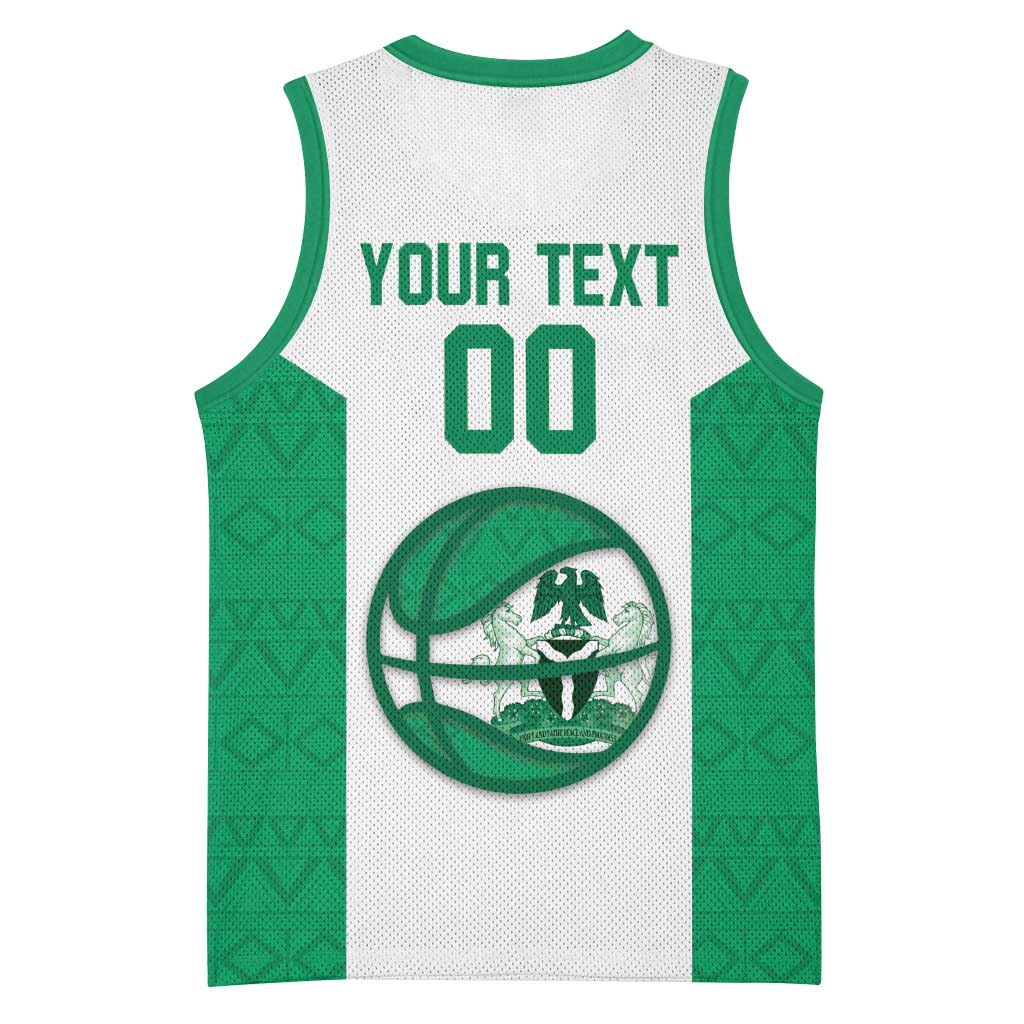 Nigeria Basketball Custom Basketball Jersey Come On Tigers - Wonder Print Shop
