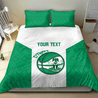 Nigeria Basketball Custom Bedding Set Come On Tigers - Wonder Print Shop