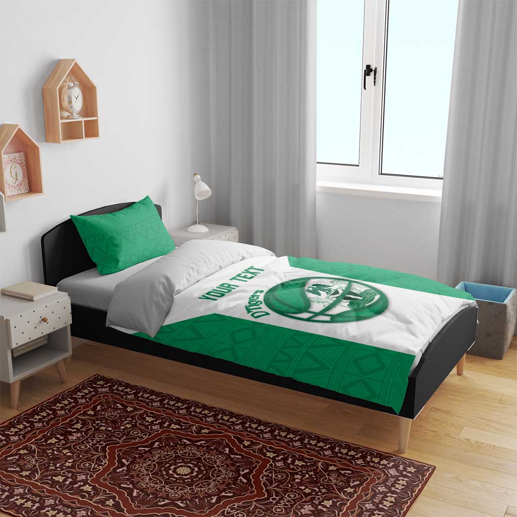 Nigeria Basketball Custom Bedding Set Come On Tigers - Wonder Print Shop