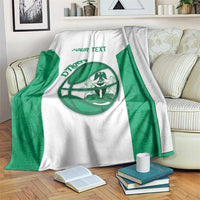Nigeria Basketball Custom Blanket Come On Tigers - Wonder Print Shop