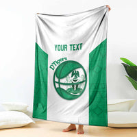 Nigeria Basketball Custom Blanket Come On Tigers - Wonder Print Shop
