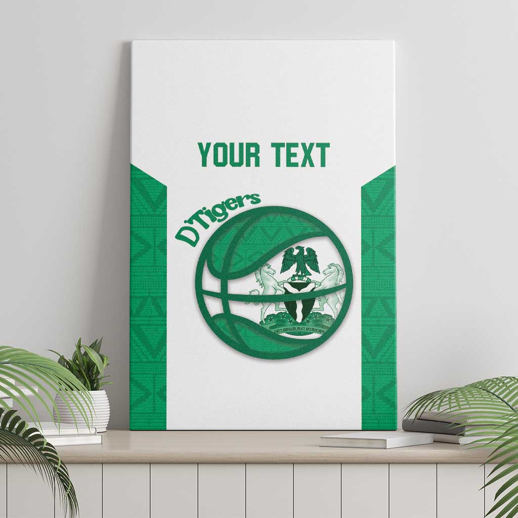 Nigeria Basketball Custom Canvas Wall Art Come On Tigers - Wonder Print Shop