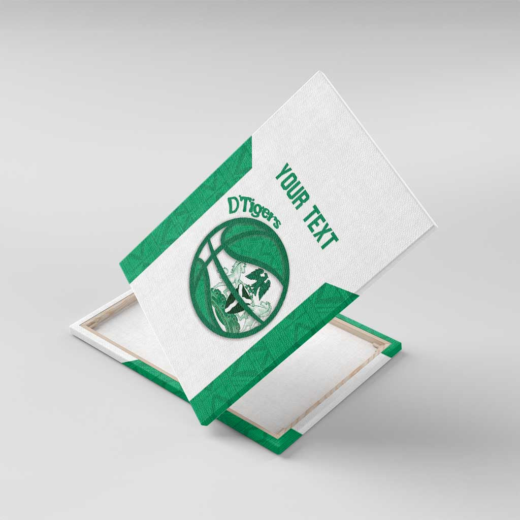 Nigeria Basketball Custom Canvas Wall Art Come On Tigers - Wonder Print Shop