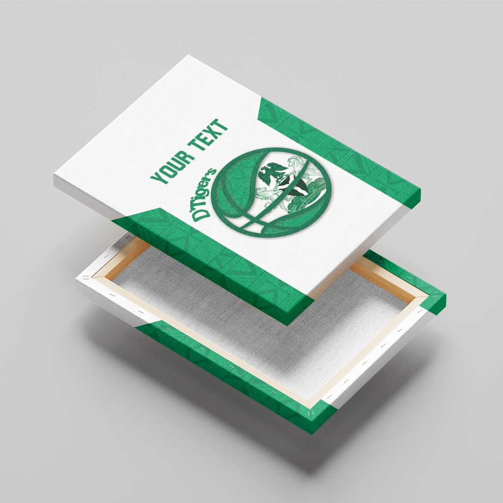 Nigeria Basketball Custom Canvas Wall Art Come On Tigers - Wonder Print Shop