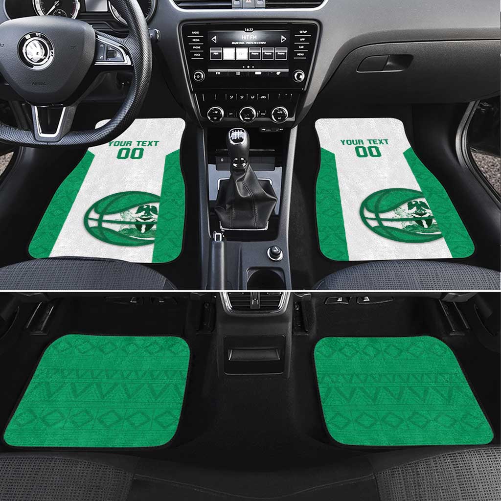 Nigeria Basketball Custom Car Mats Come On Tigers - Wonder Print Shop
