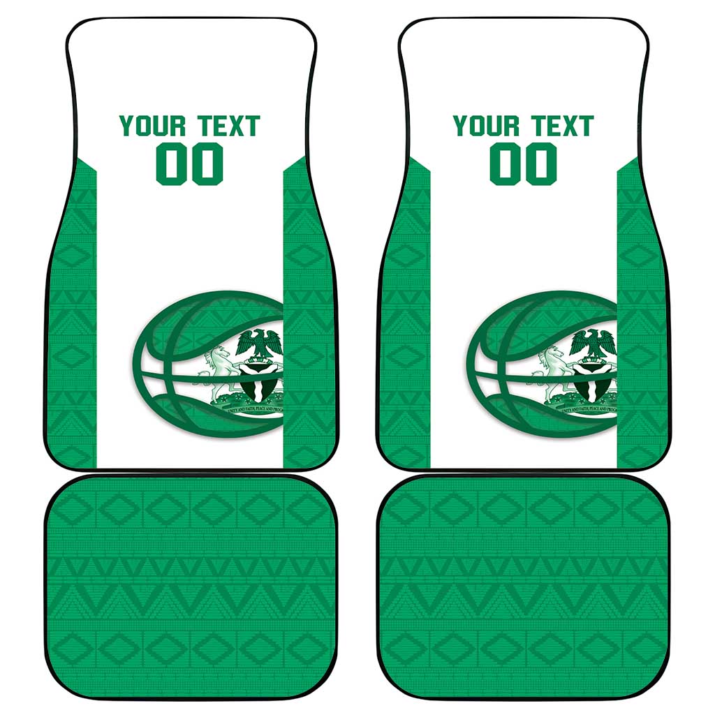 Nigeria Basketball Custom Car Mats Come On Tigers - Wonder Print Shop