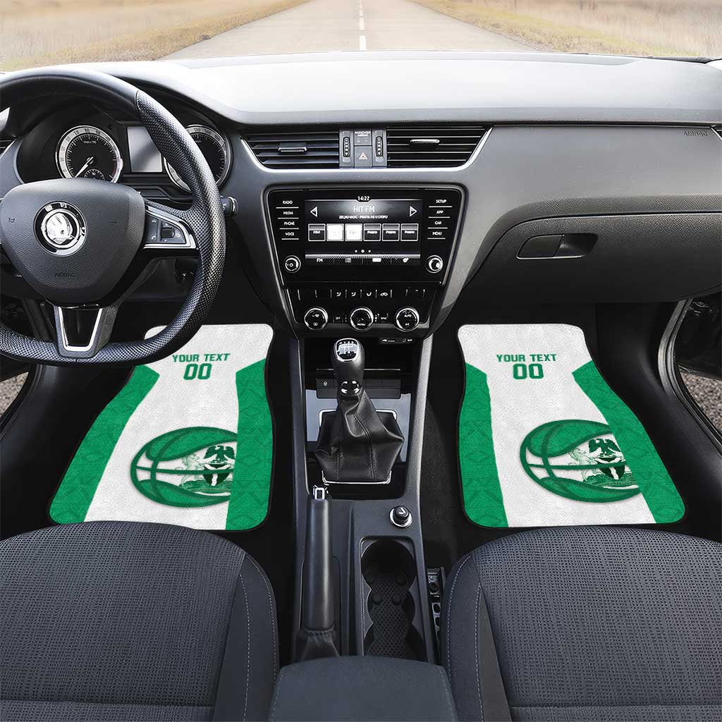 Nigeria Basketball Custom Car Mats Come On Tigers - Wonder Print Shop