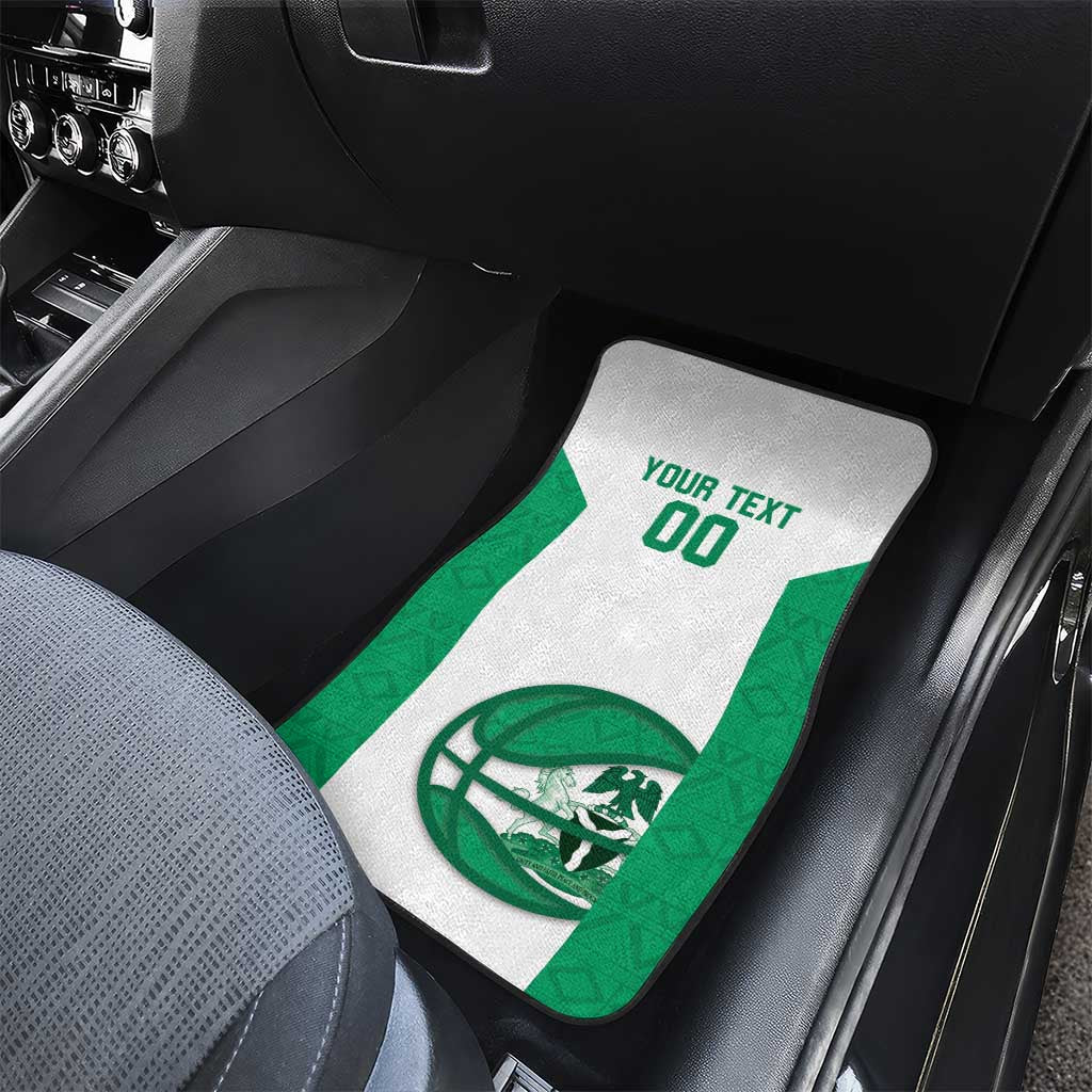Nigeria Basketball Custom Car Mats Come On Tigers - Wonder Print Shop