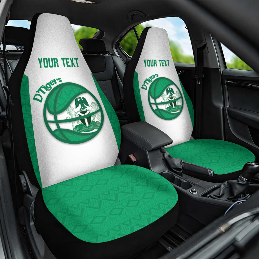 Nigeria Basketball Custom Car Seat Cover Come On Tigers - Wonder Print Shop