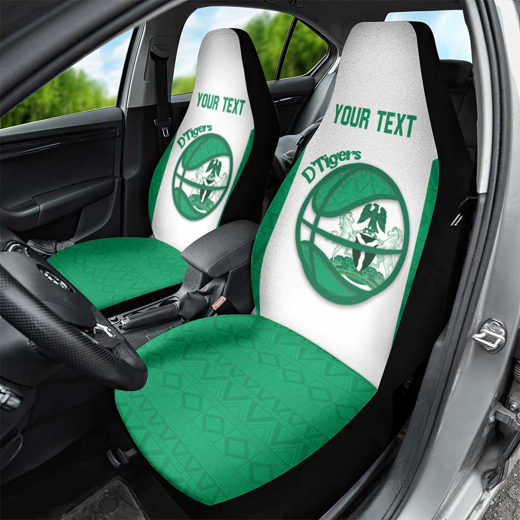 Nigeria Basketball Custom Car Seat Cover Come On Tigers - Wonder Print Shop