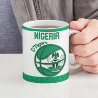 Nigeria Basketball Custom Ceramic Mug Come On Tigers - Wonder Print Shop