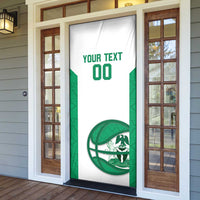 Nigeria Basketball Custom Door Cover Come On Tigers - Wonder Print Shop